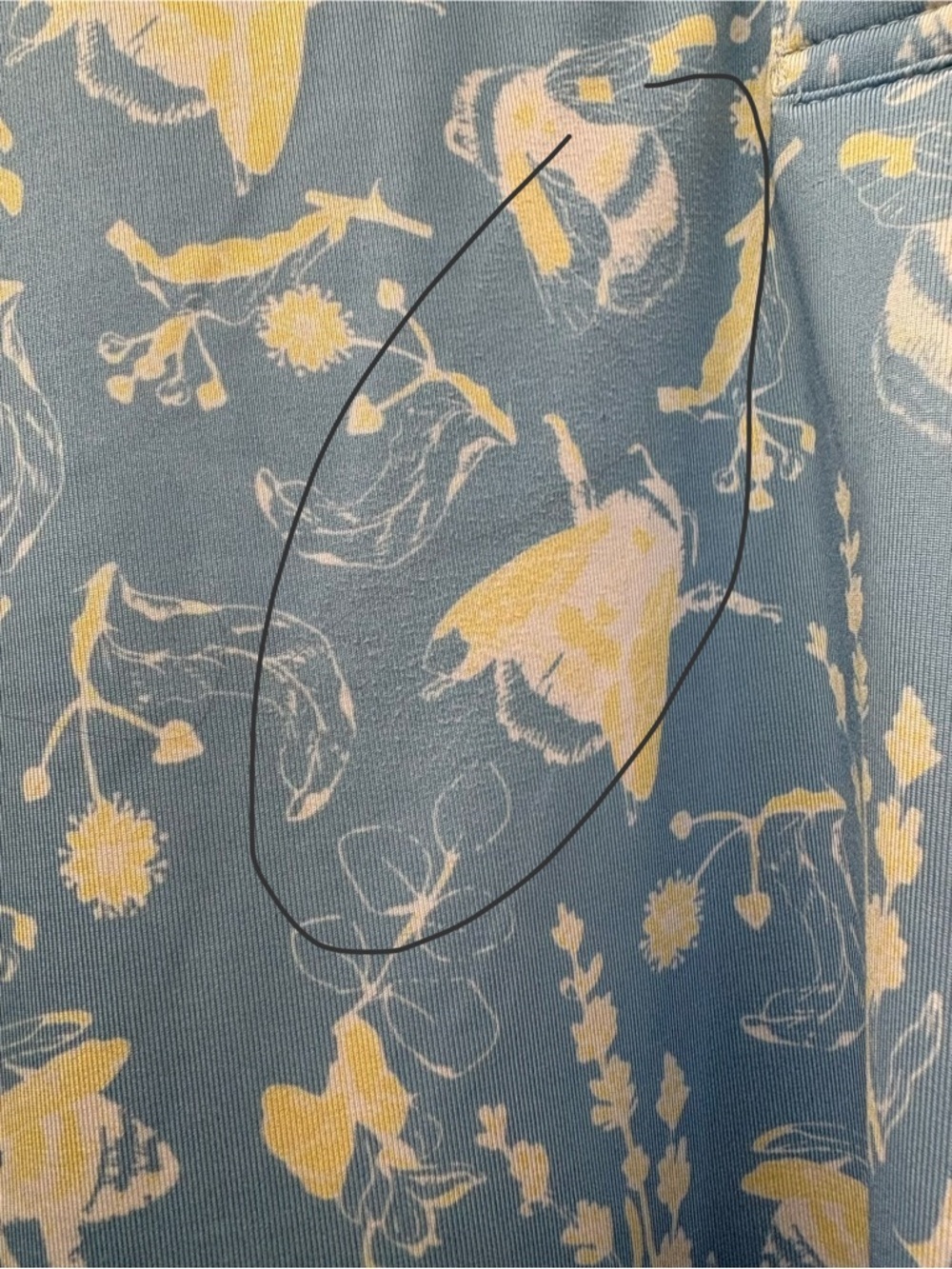 Waggle Women Golf Polo Bee Pattern Short Sleeve Size Large - Picture 7 of 7